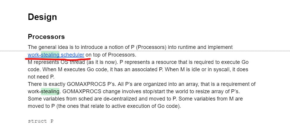 Scalable Go Scheduler Design Doc